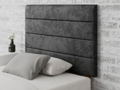 Kelly Headboard 80 cm - Mirazzi Velvet - Black