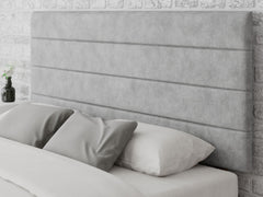 Kelly Headboard 80 cm - Kimiyo Linen - Silver
