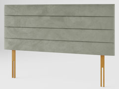 Kelly Headboard 80 cm - Plush Velvet - Duck Egg