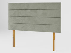 Kelly Headboard 80 cm - Plush Velvet - Duck Egg