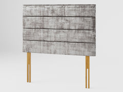 Kelly Headboard 80 cm - Distressed Velvet - Slate