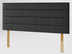 Kelly Headboard 80 cm - Malham Weave - Ebony