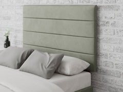Kelly Headboard 80 cm - Plush Velvet - Duck Egg