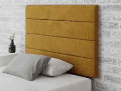 Kelly Headboard 80 cm - Plush Velvet - Ochre