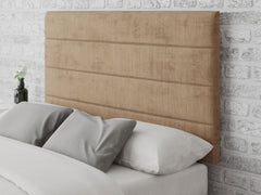 Kelly Headboard 80 cm - Firenza Velour - Champagne