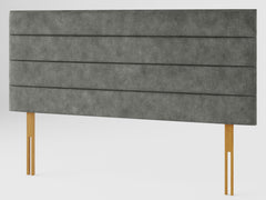 Kelly Headboard 80 cm - Kimiyo Linen - Granite