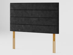 Kelly Headboard 80 cm - Kimiyo Linen - Charcoal