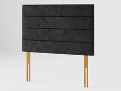 Kelly Headboard 80 cm - Kimiyo Linen - Charcoal