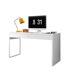 Kuba Artic White Desk With Drawers
