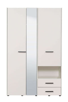 Limone White 3 Door Wardrobe