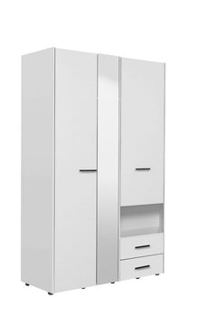 Limone White 3 Door Wardrobe