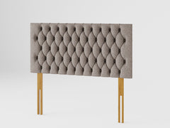 Monroe Headboard 60 cm - Yorkshire Knit - Mineral