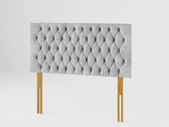 Monroe Headboard 60 cm - Mirazzi Velvet - Silver