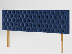 Monroe Headboard 60 cm - Plush Velvet - Navy