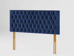 Monroe Headboard 60 cm - Plush Velvet - Navy
