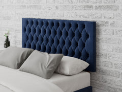 Monroe Headboard 60 cm - Plush Velvet - Navy