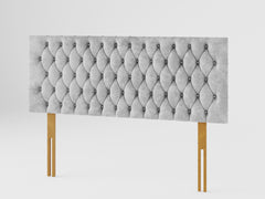 Monroe Headboard 60 cm - Mirazzi Velvet - Silver