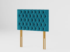 Monroe Headboard 60 cm - Plush Velvet - Teal