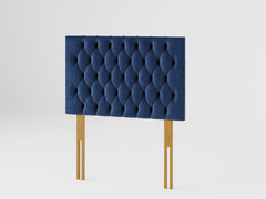 Monroe Headboard 60 cm - Plush Velvet - Navy