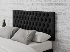 Monroe Headboard 60 cm - Kimiyo Linen - Charcoal