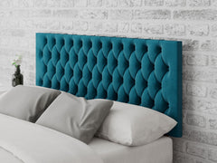 Monroe Headboard 60 cm - Plush Velvet - Teal