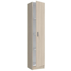 Multi Purpose Oak Narrow Storage Cupboard