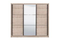 Navara Oak Effect Sliding Door Wardrobe