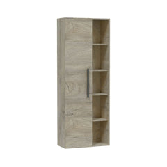 Neves Oak Effect Bathroom Vanity Storage Wall Mounted Cupboard