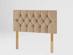 Olivier Headboard 60 cm - Firenza Velour - Champagne