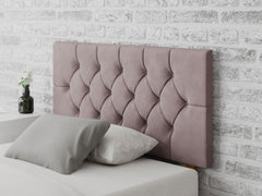 Olivier Headboard 60 cm - Plush Velvet - Blush