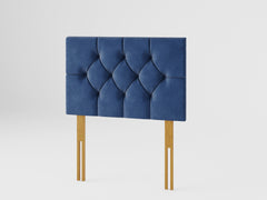Olivier Headboard 60 cm - Plush Velvet - Navy