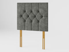 Olivier Headboard 80 cm - Kimiyo Linen - Granite