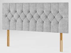 Olivier Headboard 80 cm - Kimiyo Linen - Silver