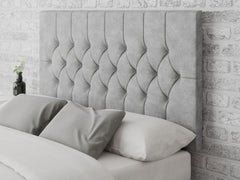 Olivier Headboard 80 cm - Kimiyo Linen - Silver
