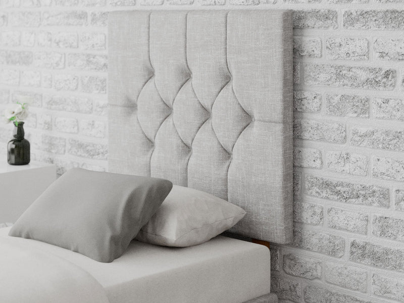 Olivier Headboard 80 cm - Pure Pastel Cotton - Storm