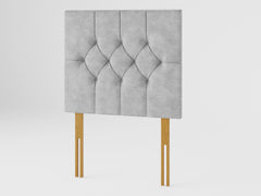 Olivier Headboard 80 cm - Kimiyo Linen - Silver