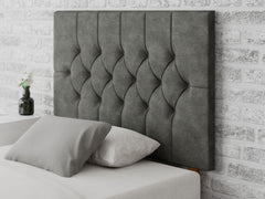 Olivier Headboard 80 cm - Kimiyo Linen - Granite