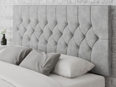 Olivier Headboard 80 cm - Kimiyo Linen - Silver