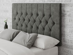 Olivier Headboard 80 cm - Kimiyo Linen - Granite
