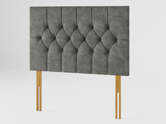 Olivier Headboard 80 cm - Kimiyo Linen - Granite
