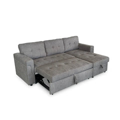 Omniya Sofabed Universal Corner Sofa Grey