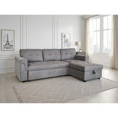 Omniya Sofabed Universal Corner Sofa Grey