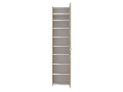 Osaka Oak Effect Tall Slim Shoe Cabinet Cupboard