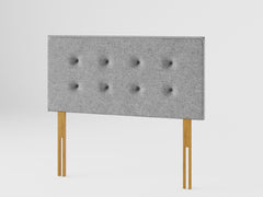 Presley Headboard 60 cm - Saxon Twill - Grey