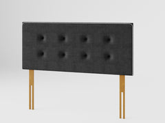 Presley Headboard 60 cm - Malham Weave - Ebony