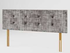 Presley Headboard 60 cm - Distressed Velvet - Slate
