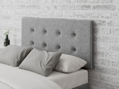 Presley Headboard 60 cm - Saxon Twill - Grey