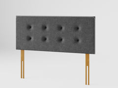 Presley Headboard 60 cm - Saxon Twill - Charcoal