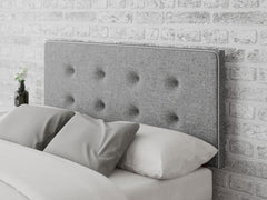 Presley Headboard 60 cm - Saxon Twill - Grey