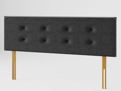 Presley Headboard 60 cm - Malham Weave - Ebony